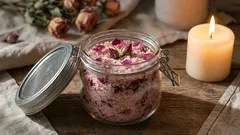 Petale de trandafir și sare grosieră: de ce merită să încerci acest amestec și la ce poate fi folosit acasă.